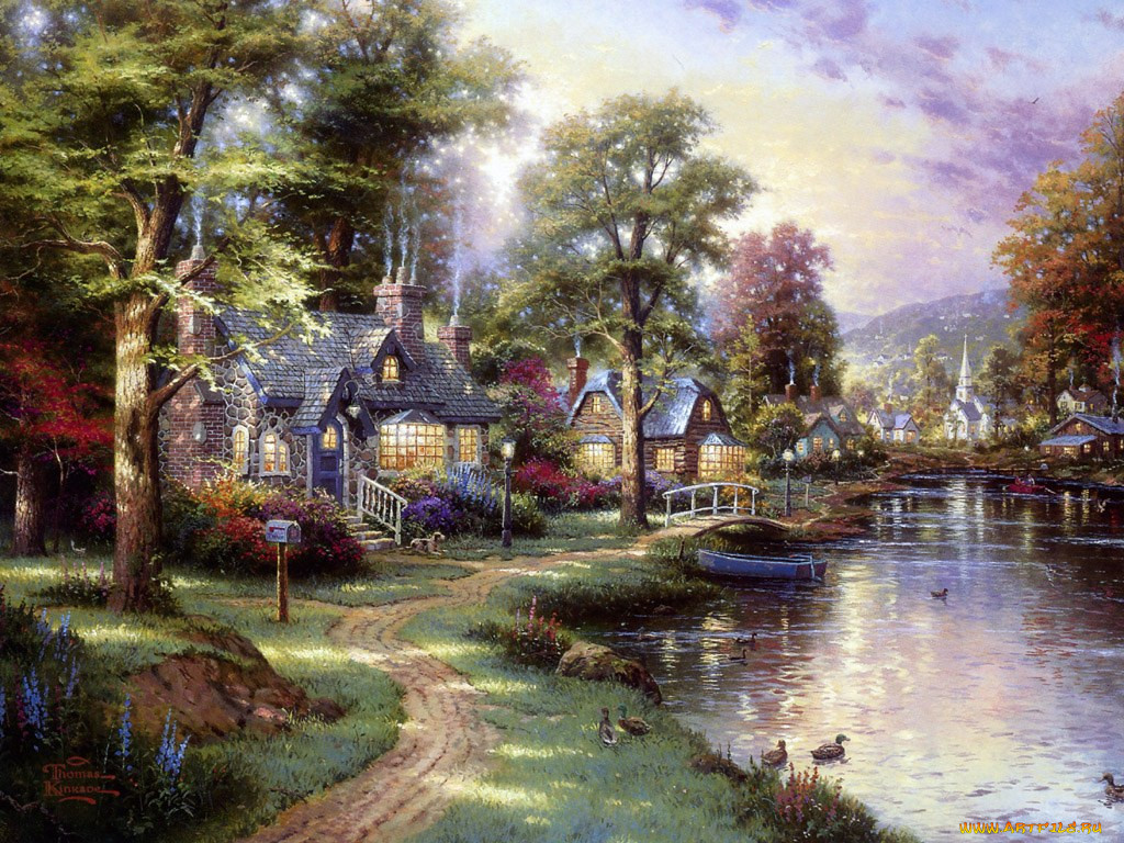 thomas, kinkade, , 
